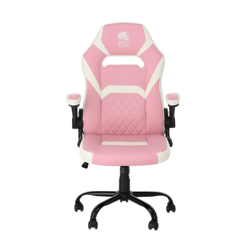 Epic Gamers All Star Series 3 Gaming Chair - White/Pink - كرسي